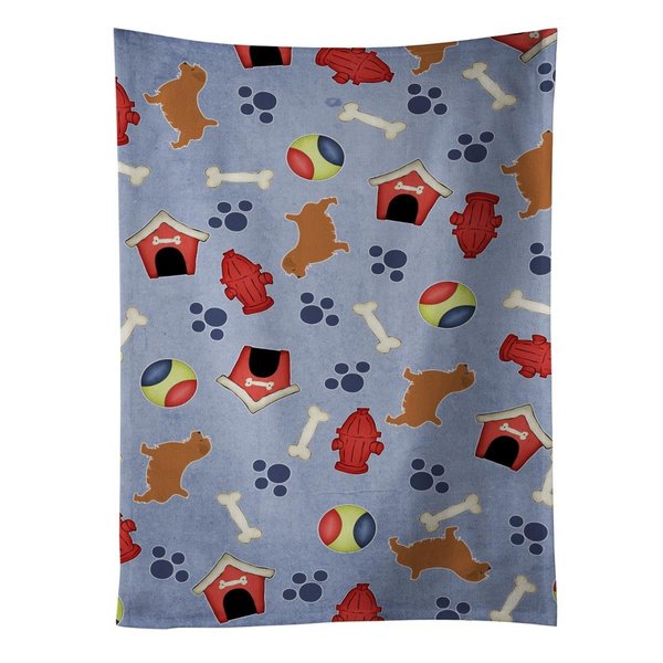 Carolines Treasures Norfolk Terrier Dog House Collection Kitchen Towel BB3909KTWL